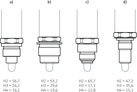 Liquipoint FTW23 - Punkta līmeņa slēdzis - Darba savienojumi