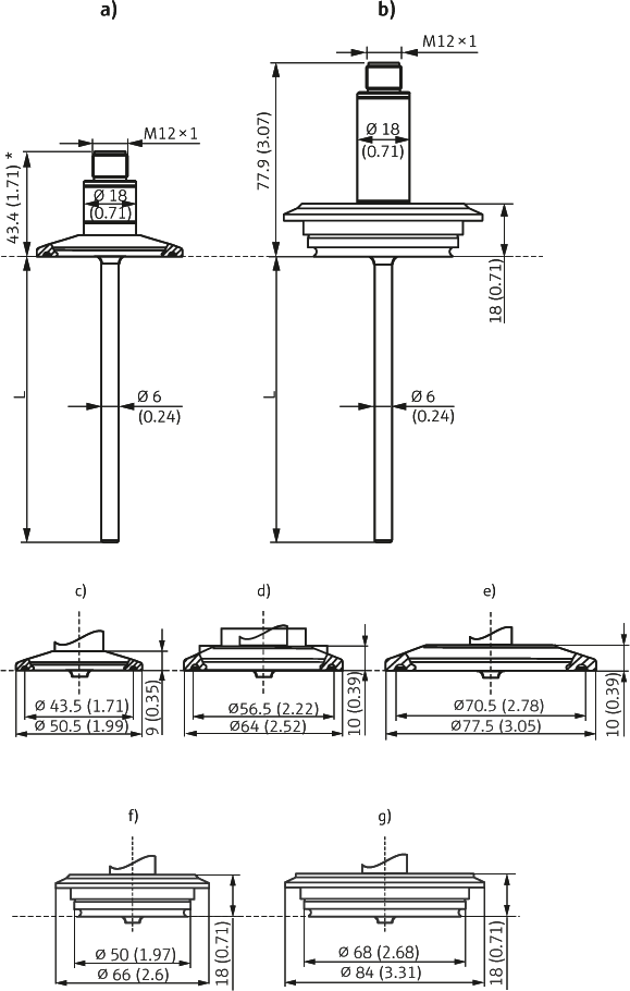 United States Hygienic Rtd Temperature Sensor Easytemp Tmr35 E