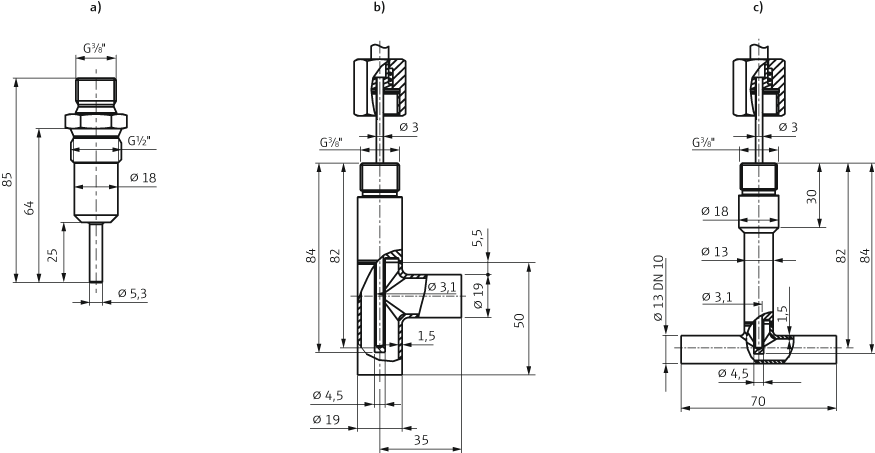 Thailand Hygienic Rtd Temperature Sensor Easytemp Tmr35 E Direct
