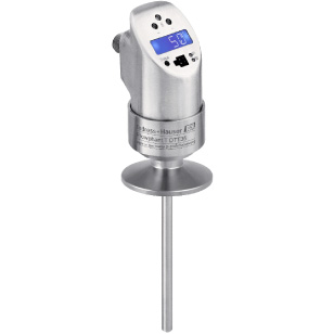 Flow switch for monitoring of mass flow in hygienic design