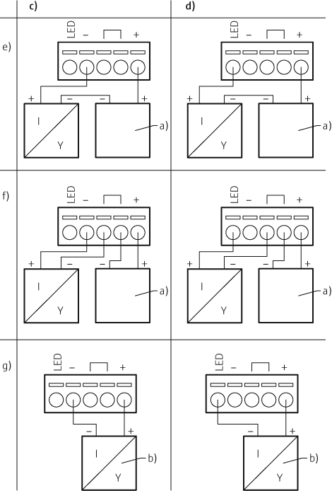 Electrical connection of loop-powered display RIA15