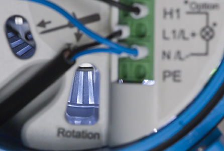 Drehflügelschalter Soliswitch FTE20 - Optische Drehüberwachung